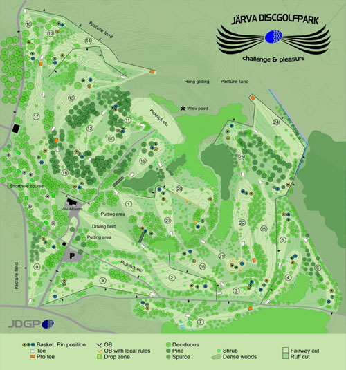 Course layout
