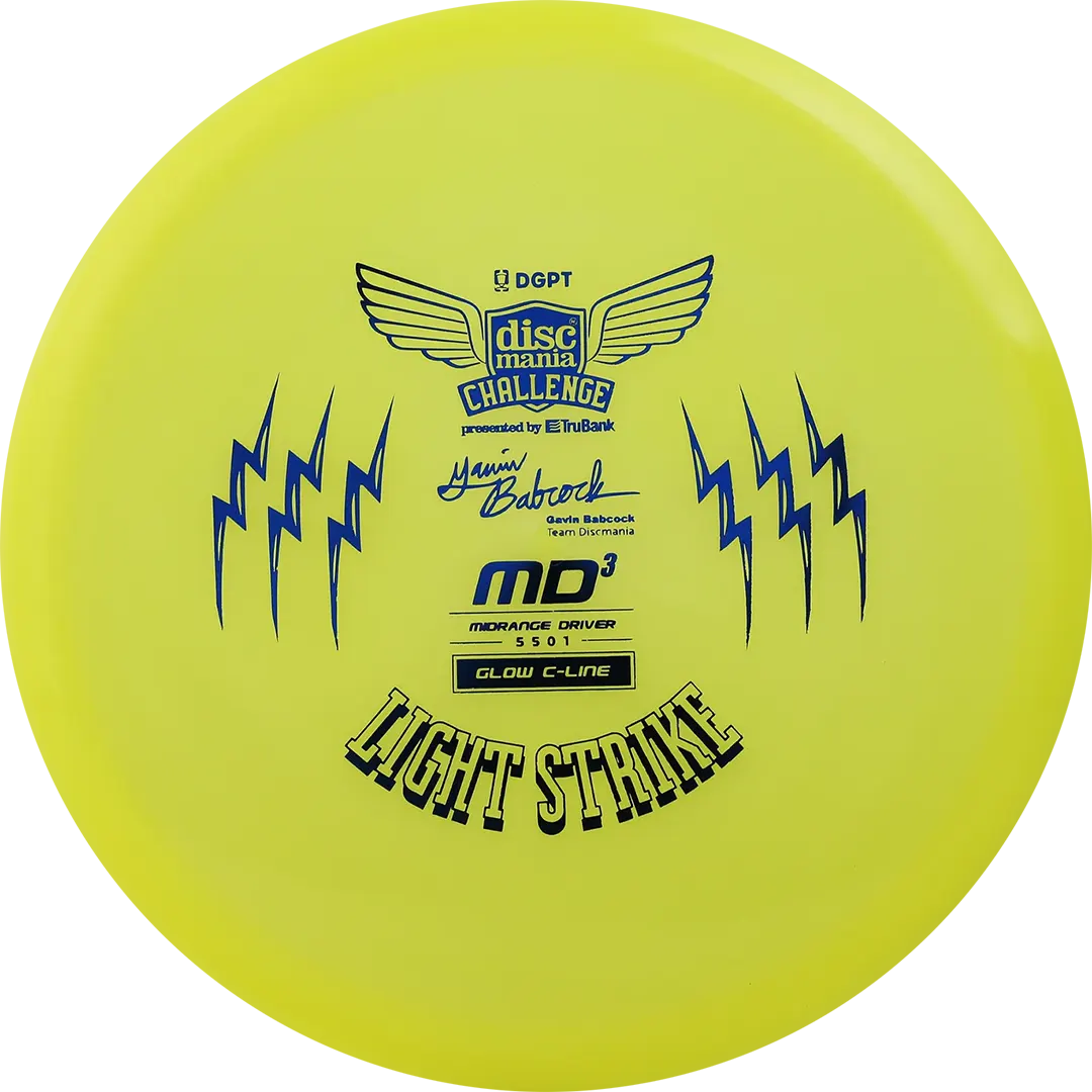 C-Line Glow MD3 - Light Strike - Discmania Challenge