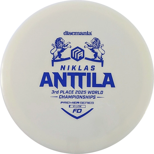 White (metallic blue)