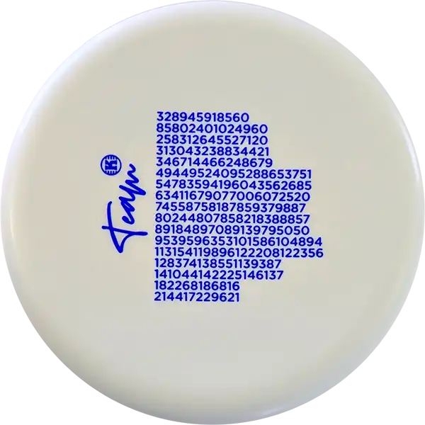 White (blue)
