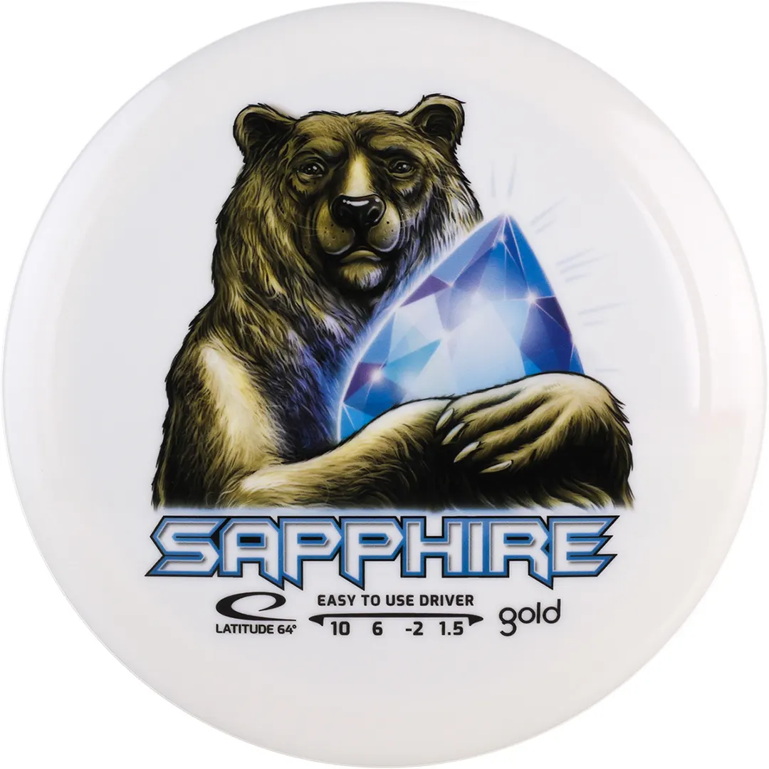 Gold Decodye Sapphire 