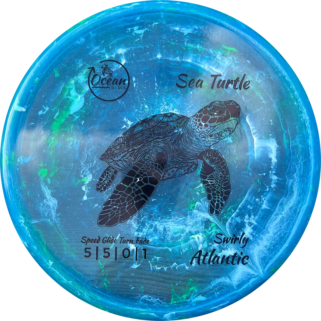 Atlantic Swirl Sea Turtle