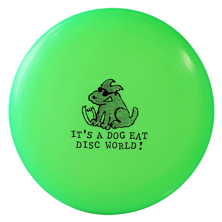 UMax Dog Eat Disc World Frisbee