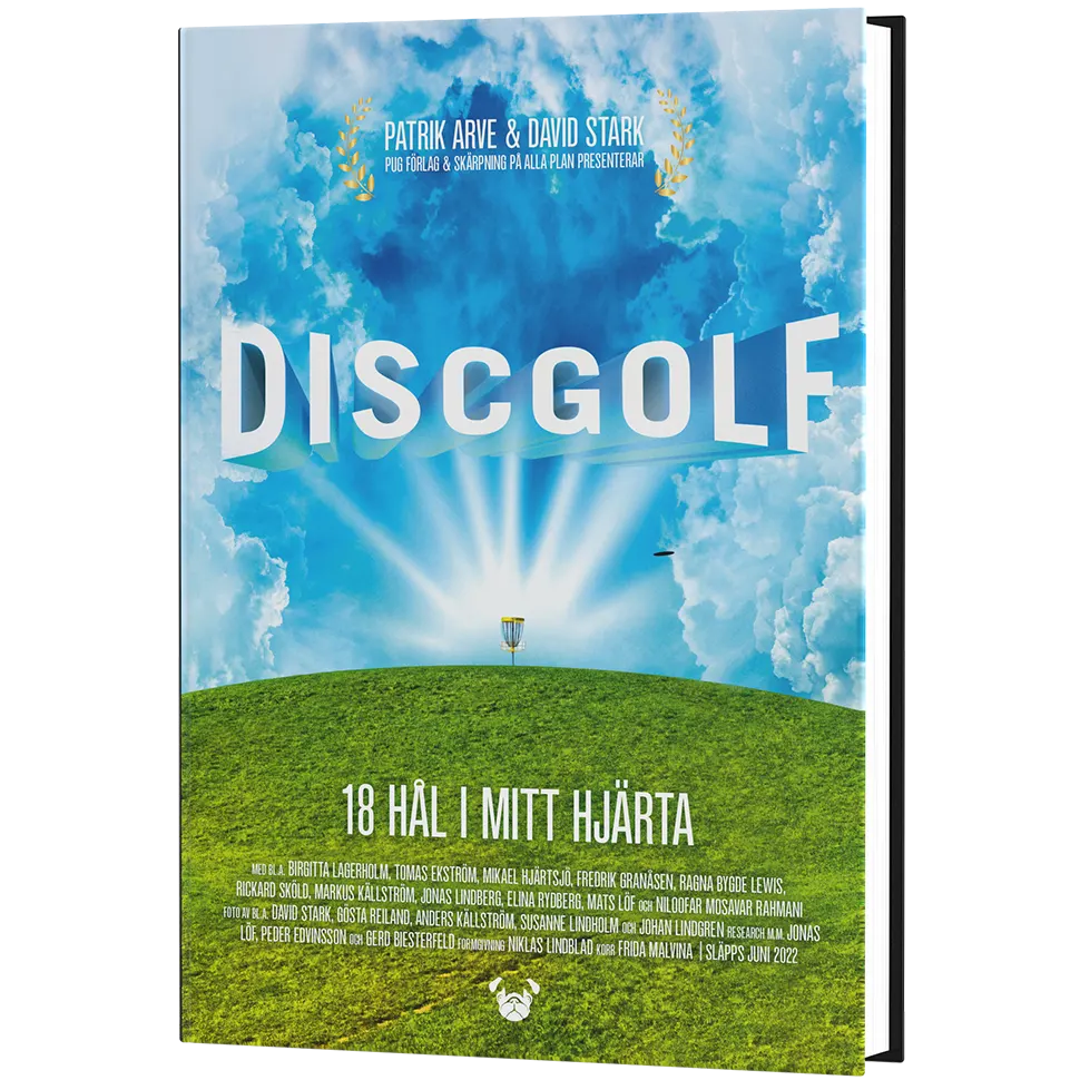 Discgolf Bok – 18 hål i mitt hjärta